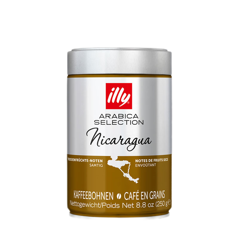 ILLY意利原装进口阿拉比加精选咖啡豆（尼加拉瓜）250g