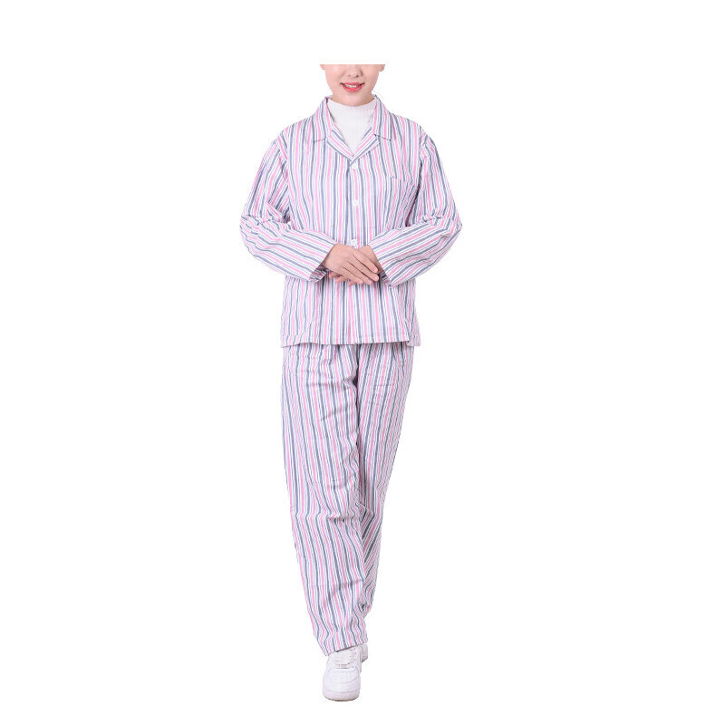 赫晨 纯棉病号服病人服装医院患者服分体病员服睡衣男女长短袖套装