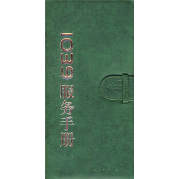 1039服务手册 王彤 【正版书籍】