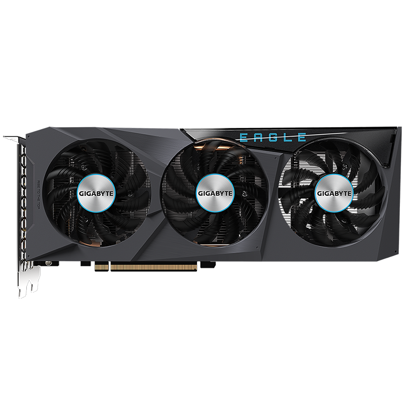 GIGABYTE 技嘉 Radeon RX 6600 EAGLE 猎鹰 8G 显卡 8GB 黑色