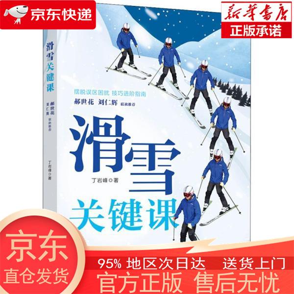 【正版图书全新速发】滑雪关键课 丁岩峰 中国轻工业出版社