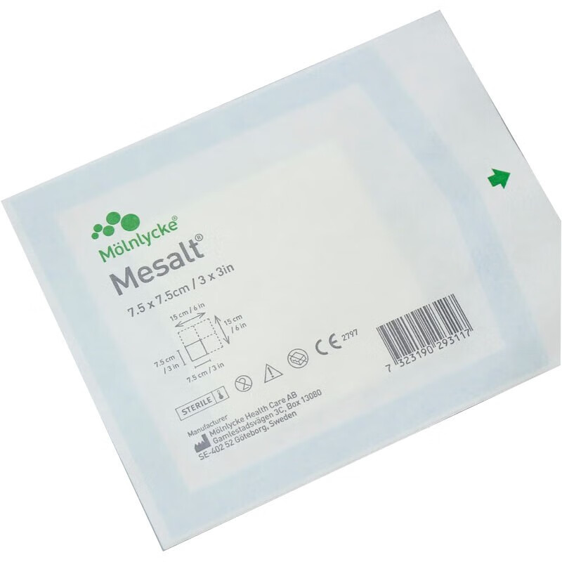 美皮康 美盐mesalt墨尼克高渗盐水敷料填充创面吸收渗出物和坏死组织z