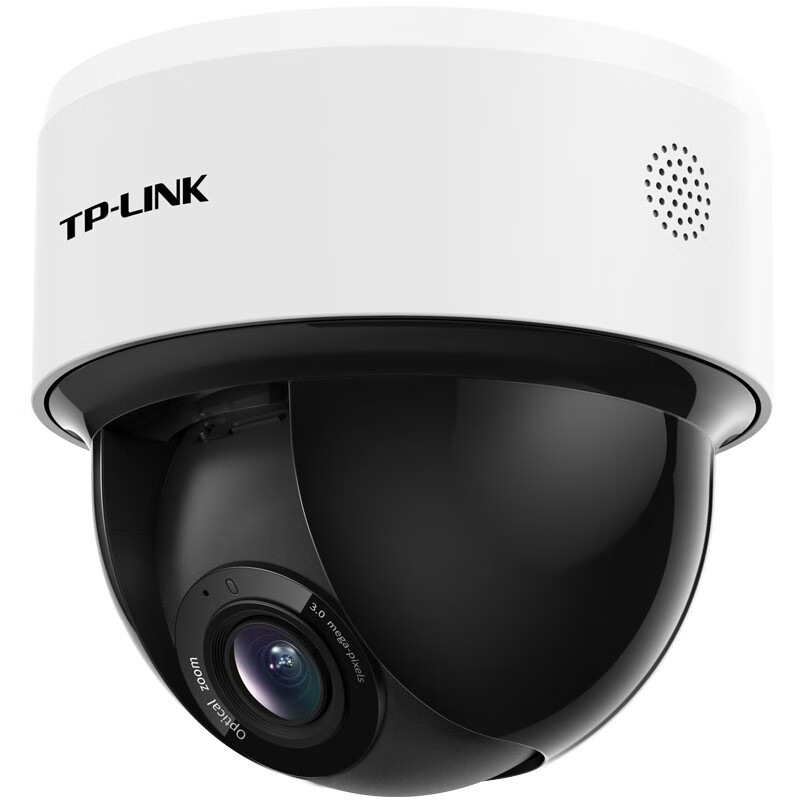 tp-link 300万变焦家用360度全景监控摄像头 酒店超市宾馆室内旋转