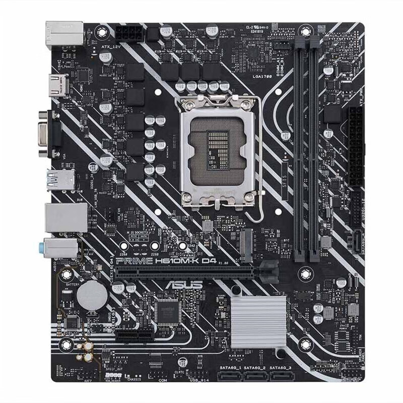 【准新】ASUS/华硕TUF GAMING B660M-PLUS WIFI H610M-K 重炮手 华硕PRIME H610M-K D4
