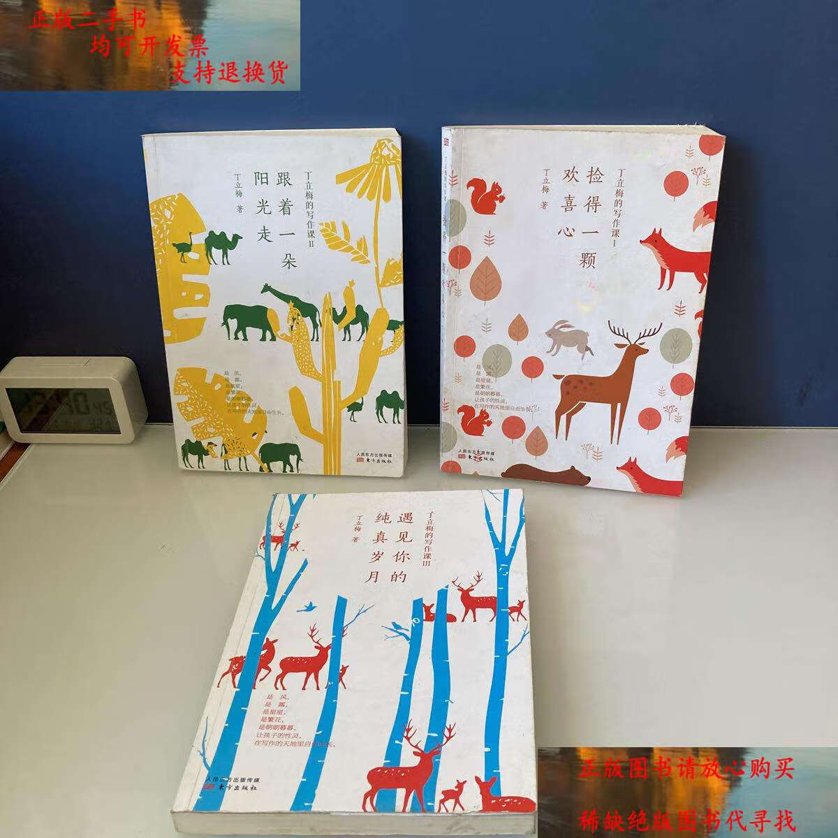 【二手9成新】丁立梅的写作课:套装三册 /丁立梅 东方
