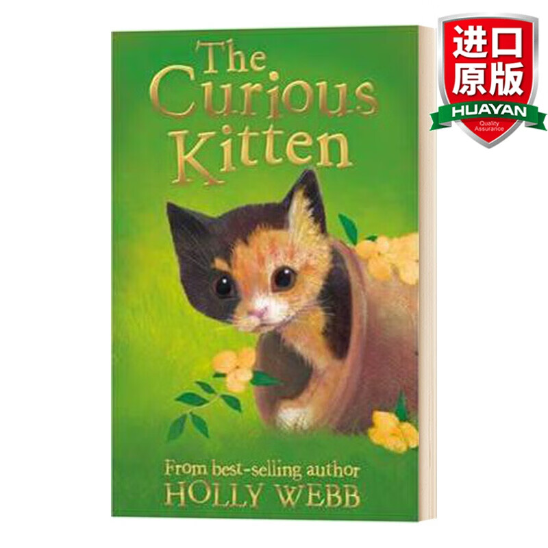 英文原版 霍莉韦伯 我的宠物宝贝系列 the curious kitten holly webb