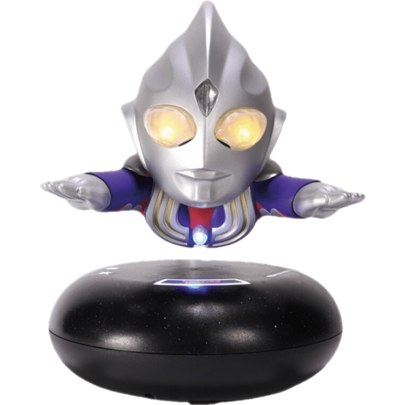 悬浮奥特曼摆件抖音同款 new idea studio 迪迦 迪加奥特曼  q版 发光