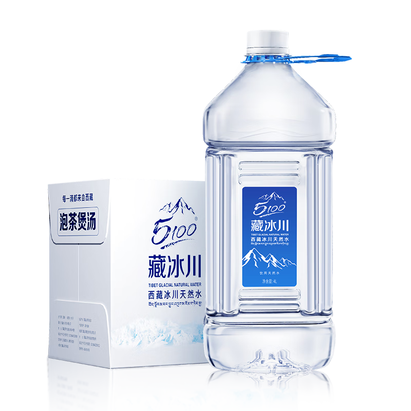 ���ڲ�����5100���ر�����Ȼ����ˮ4��*4ƿ�����Ͱƿװ�ݲ�����ˮ 4L*4ƿ*1�� 83.9Ԫ