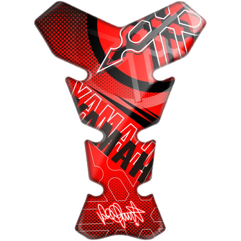 阡囤适用于雅马哈yzf-r3油箱贴yzf-r1 r6 fz6 fz6n y313红色雅马哈