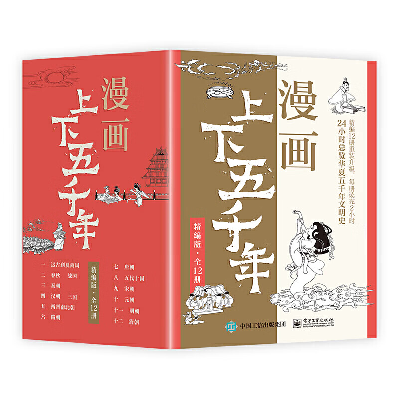 漫画上下五千年  全12册 精编版属于什么档次？
