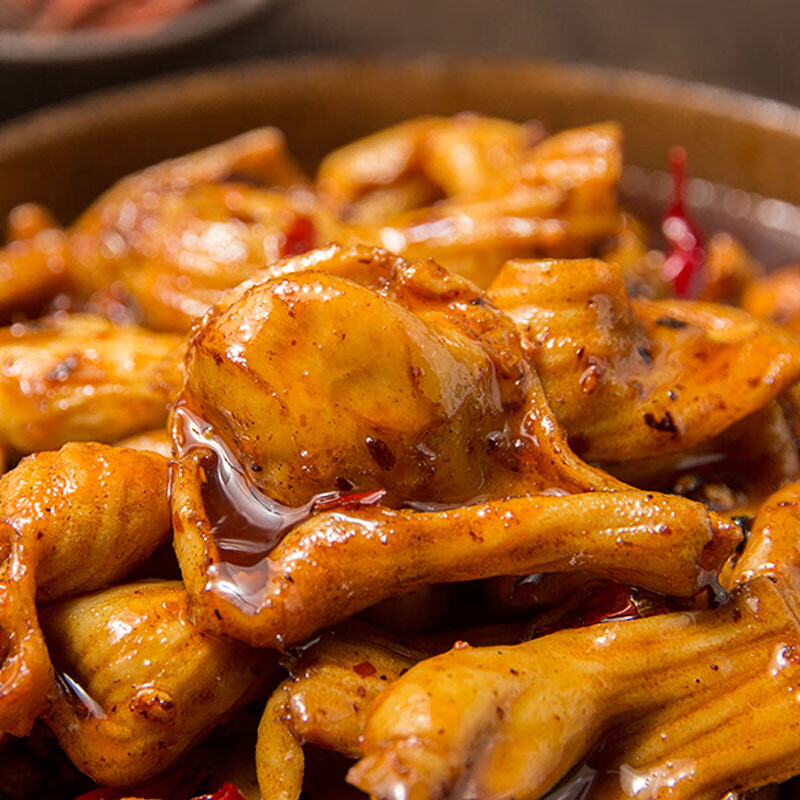 花仙笙(gearss)麻辣冷吃鸡肚凤脆肚肉开袋即食熟食卤味香辣下酒零食