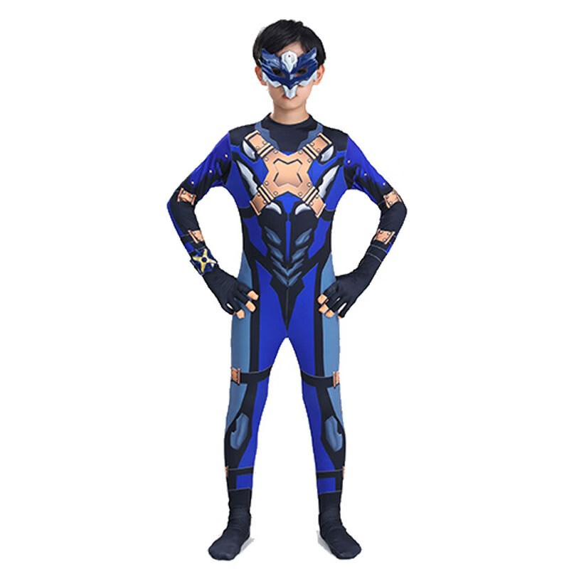 冠星熊托雷基亚衣服奥特曼cosplay服儿童夏装动漫英雄连体紧身衣 托雷