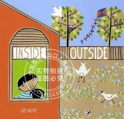 现货 inside outside 里面与外面 儿童趣味启蒙图书绘本