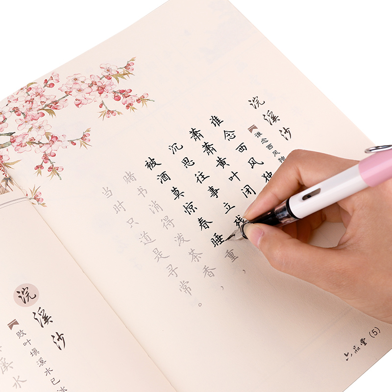 六品堂 卫夫人簪花小楷诗词硬笔钢笔字帖成人纳兰性德饮水词楷体楷书