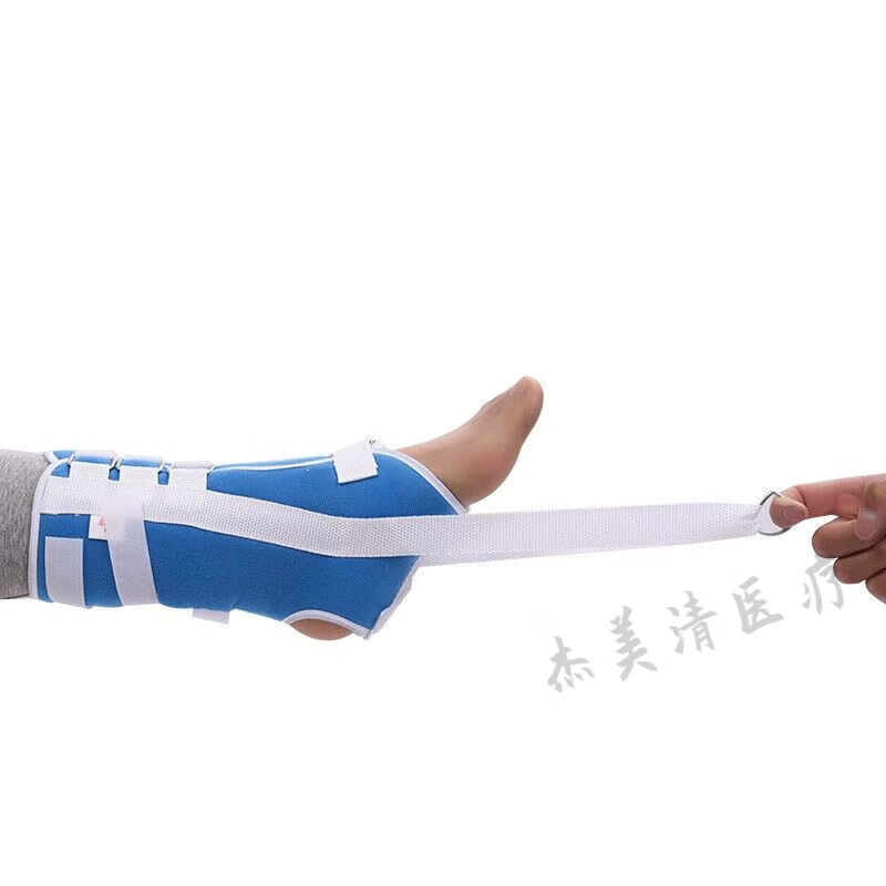 家用踝骨牵引带脚踝牵引套吊砖器脚套腿部拉伸带踝关节牵引带 s