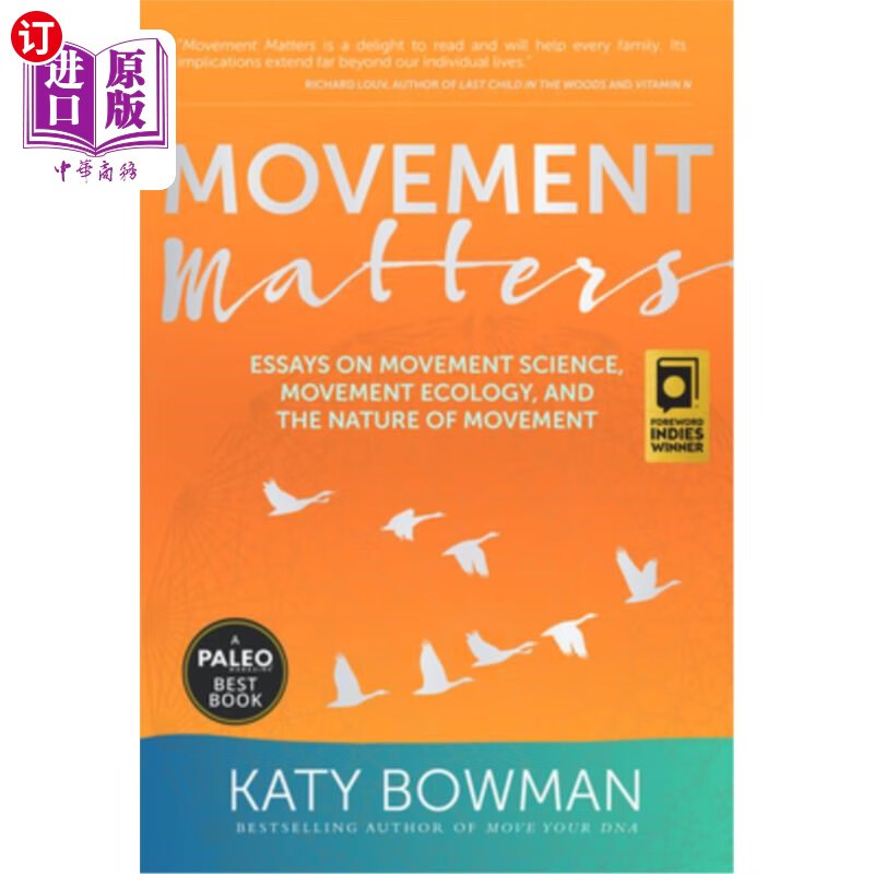 海外直订医药图书Movement Matters: Essays on Movement Science, Movement Ecology, and th 运动问题:运动科学、运动生态学和运动的本质怎么样,好用不?