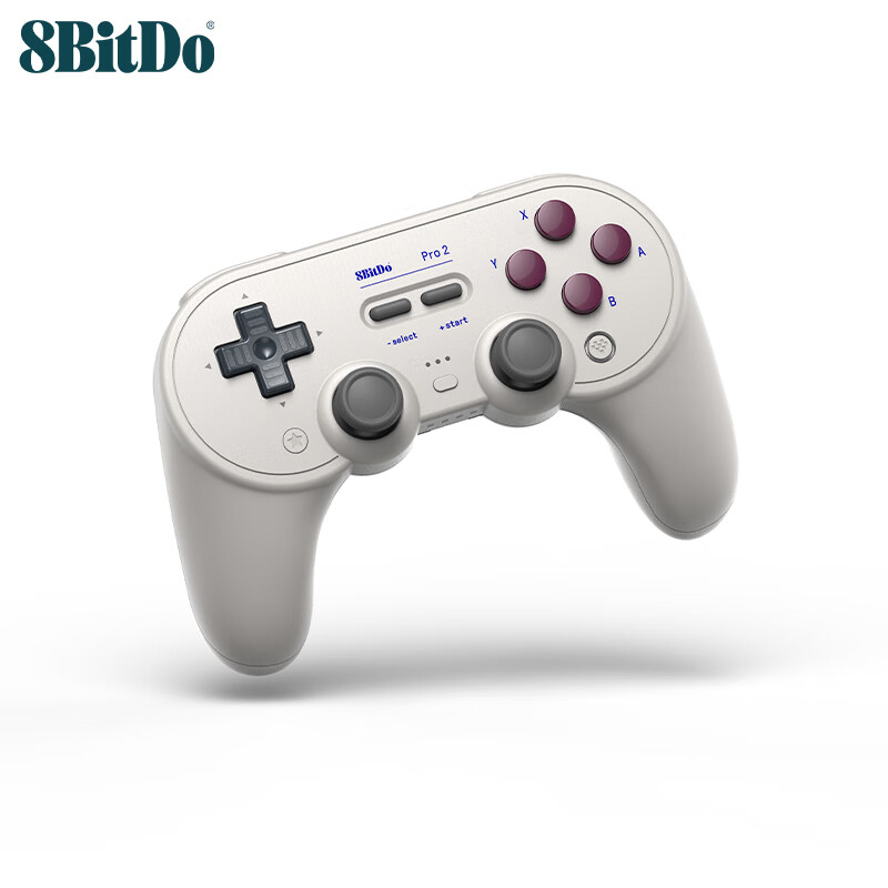 八位堂 8BitDo Pro 2 多平台蓝牙手柄 无线手机PC电脑Switch游戏机Steam艾尔登法环我的世界原神 经典色