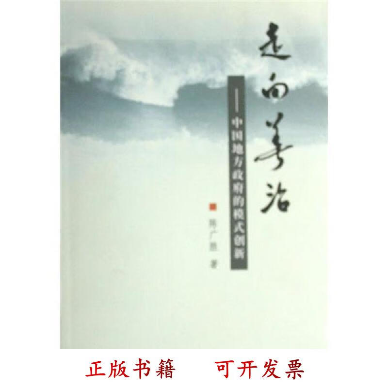 走向善治——中国地方*的模式创新 陈广胜