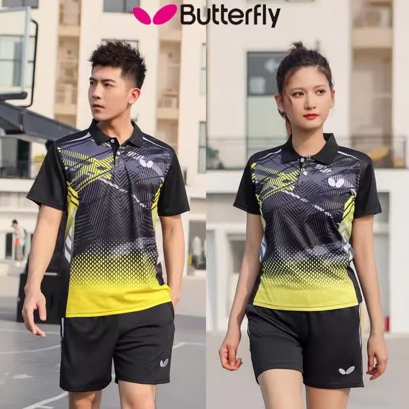 蝴蝶牌(butterfly)官方乒乓球服套装男款队服女情侣儿童子比赛运动服