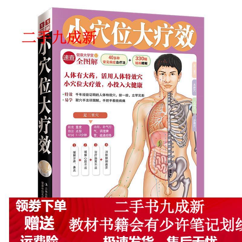 小穴位大疗效 健康中国名家论坛编委会 编著 9787546333236 吉林出版集团有限责任公司