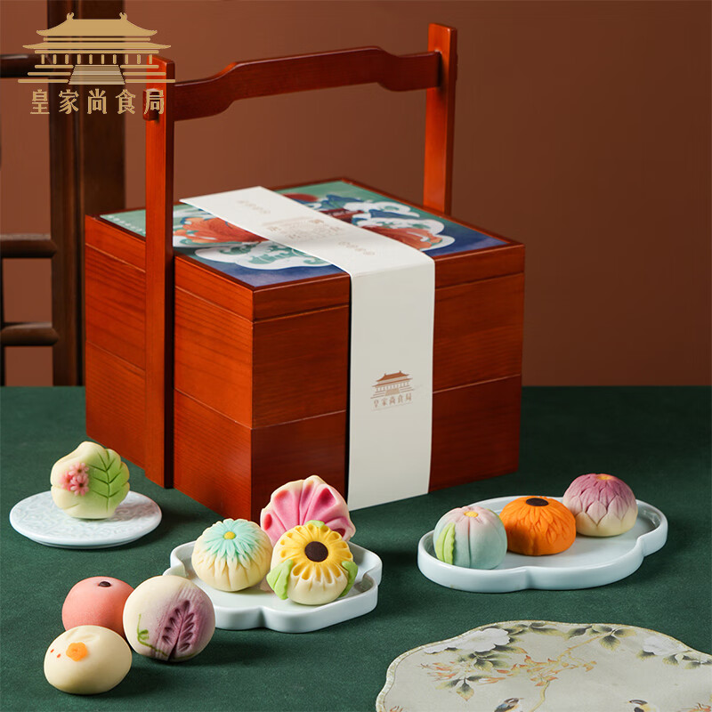 皇家尚食局X西安博物院 糕点年货礼盒500g 陕西西安特产休闲零食大礼包