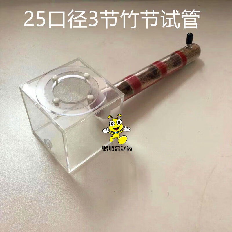 试管巢亚克力蚁巢蚁穴蚁窝蚂蚁屋工坊蚂蚁饲养 25口径【不包含试管】