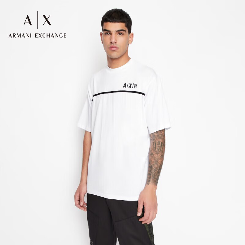 阿玛尼armani exchange【礼物】ax男士t恤衫