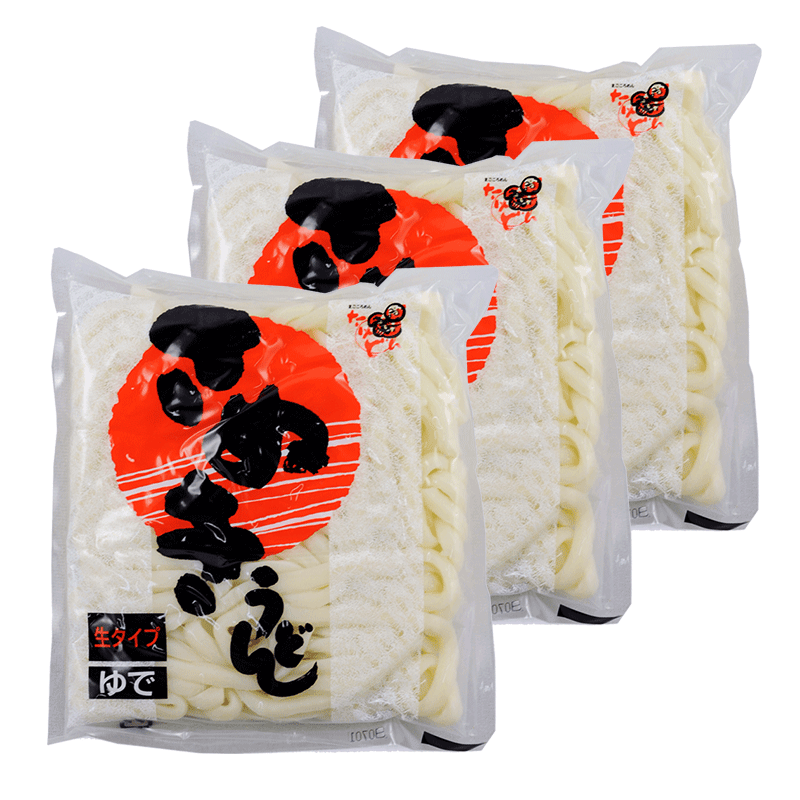 宮武日本進口烏冬面  宮武贊岐烏冬煮面（單包）200g*3  非速食組合裝 贊岐烏冬煮面(單包)*3