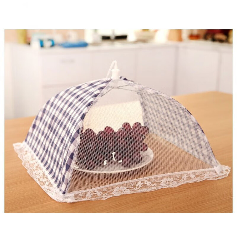 钵至迷你饭菜罩菜罩单个桌罩可折叠小型防蝇厨房盖子菜饭饭菜小号