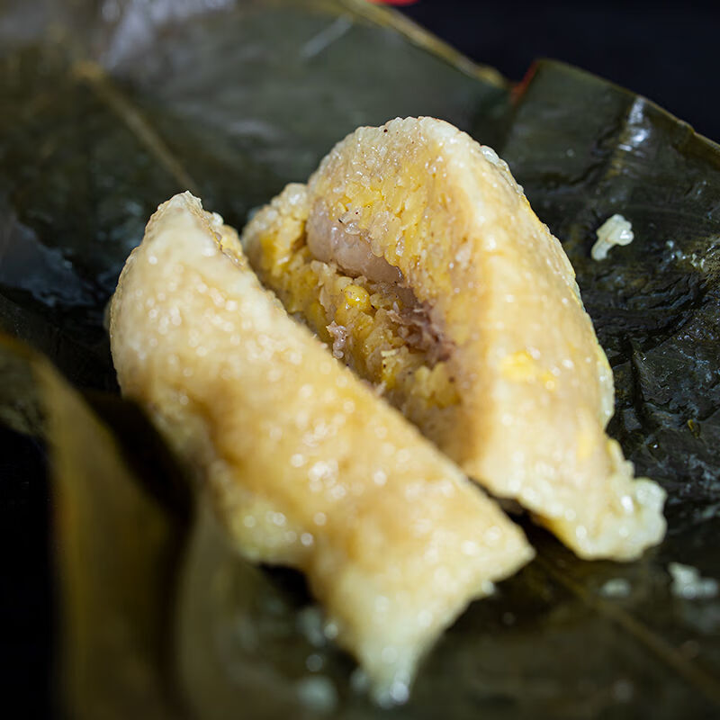 茗老汉广西猪肉绿豆咸粽平南县免煮粽子代餐食咸味美食小吃传统手工