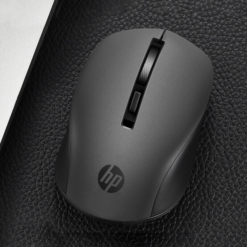 惠普（HP）S1000D无线蓝牙鼠标 台式电脑办公笔记本家用无线鼠标 黑色