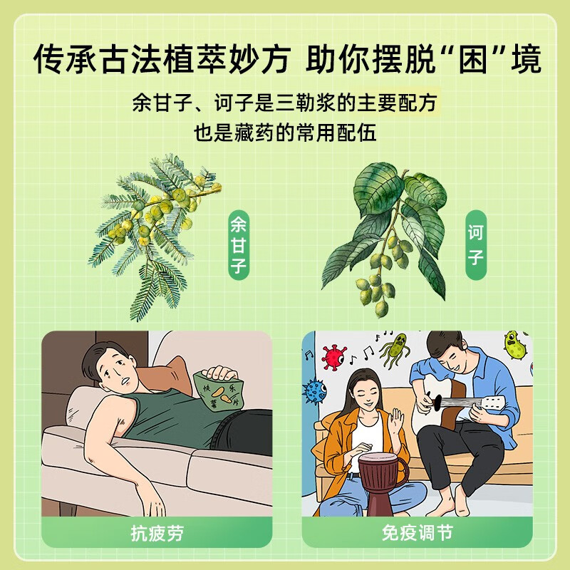 三勒浆抗疲劳口服液缓解增强体力提高免疫力保健营养品中高考10瓶 三勒浆尊品(30ml*10瓶)