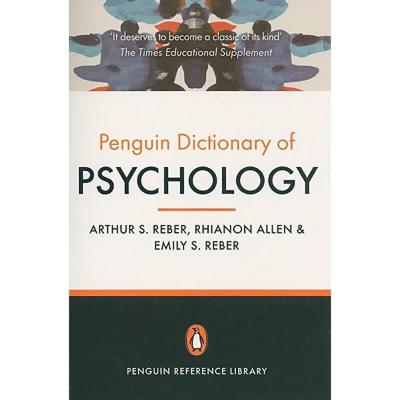 预售英文原版 The Penguin Dictionary of Psychology企鹅