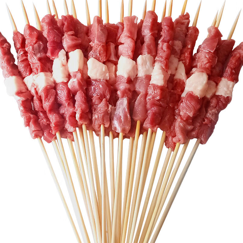 羊肉串牛肉清真新鲜烧烤食材生冷冻油炸羊肉