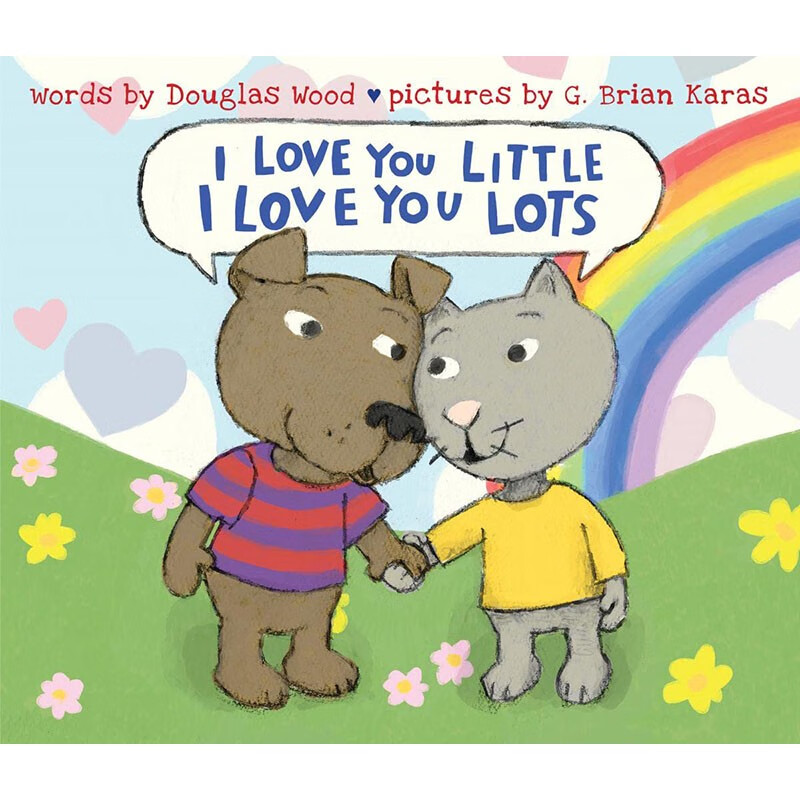 预订 英文原版 i love you little, i love you lots 我爱你很少 我爱