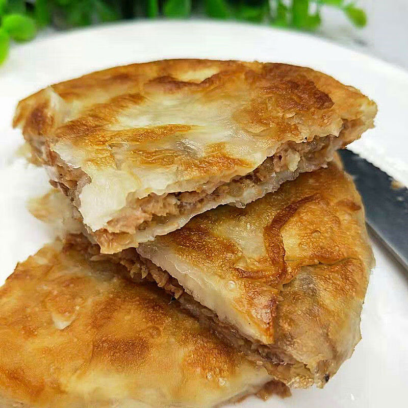 (京东生鲜)三全黑椒牛肉馅饼10片早餐饼煎饼速冻半成品油炸面饼方便