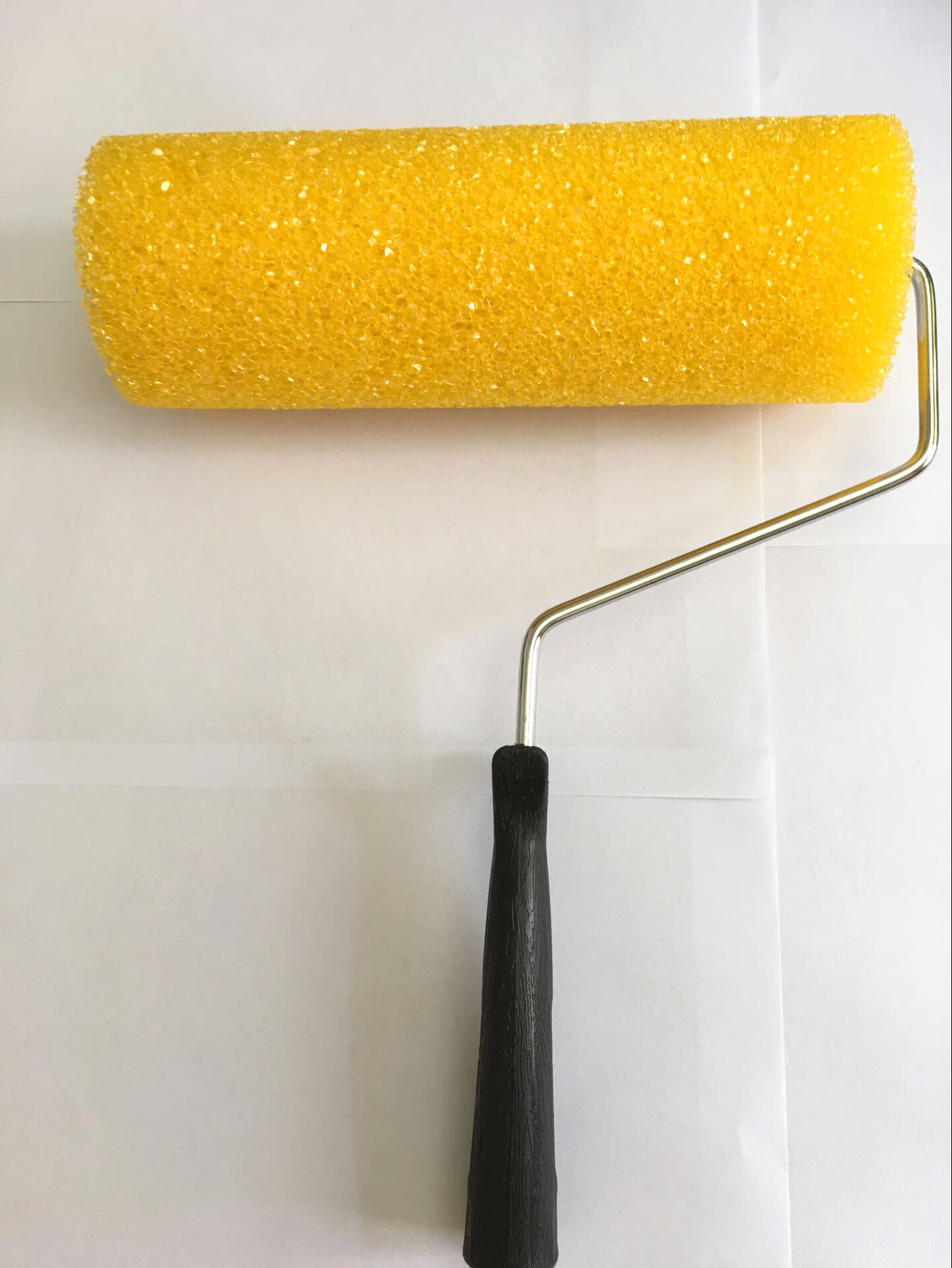 粟慄9寸】肌理漆压花滚筒半开硅藻泥滚筒带手柄艺术工具 中花【不带