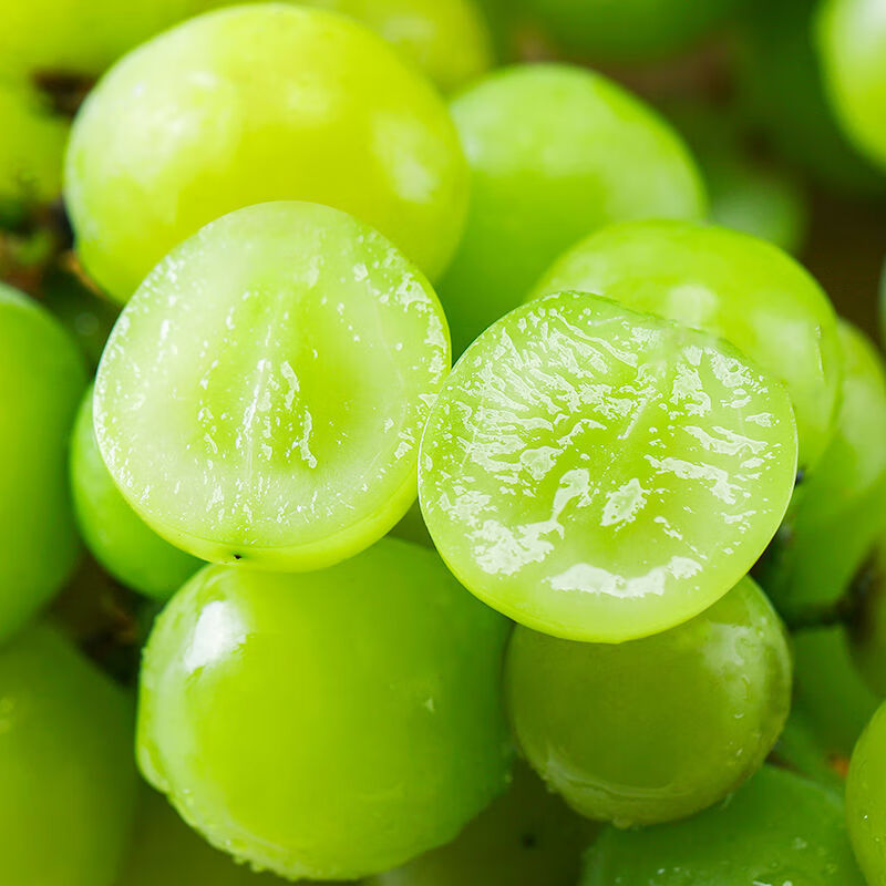 (顺丰速发)阳光玫瑰葡萄新鲜日本品种晴王香印提子青提 新鲜采摘 生鲜