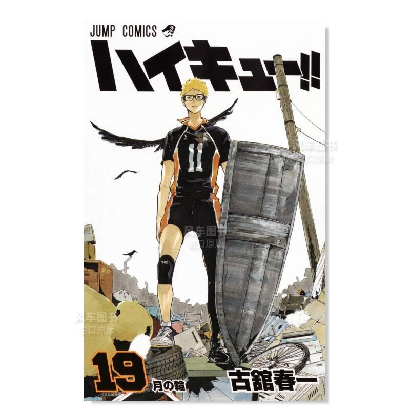 日版漫画 排球少年！！19 ハイキュ—!! 古馆春一 日本漫画书正版 集英社