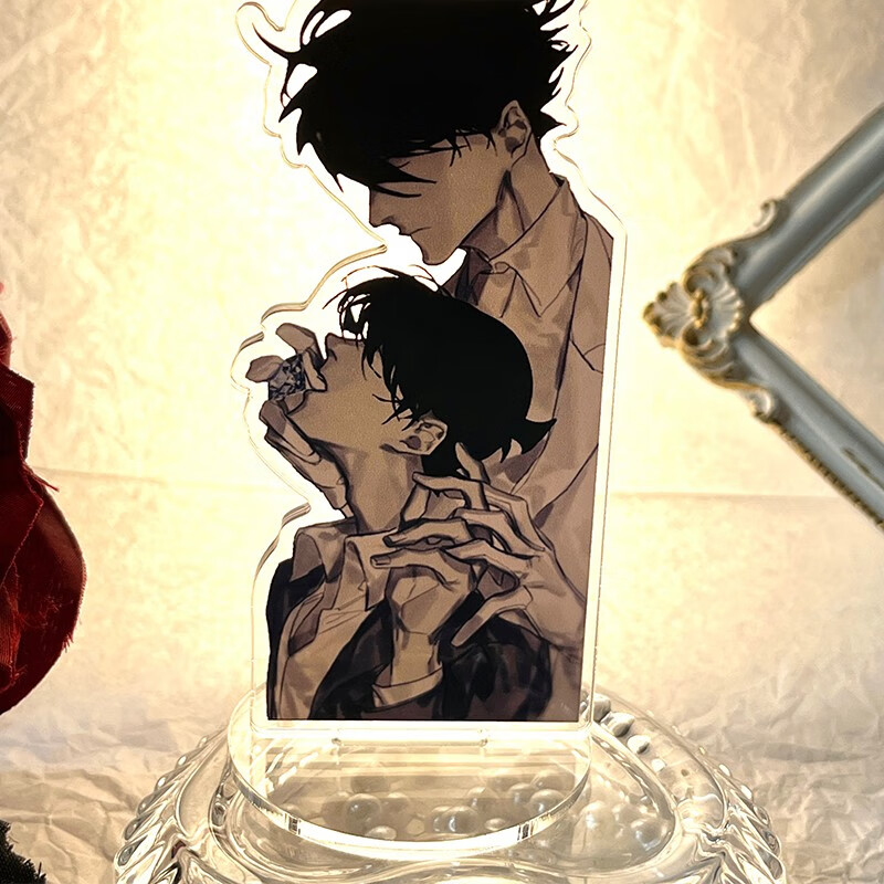 幕醒森林怪盗基德周边色纸吧唧徽章立牌钥匙扣 快新新一黑羽快斗 原创