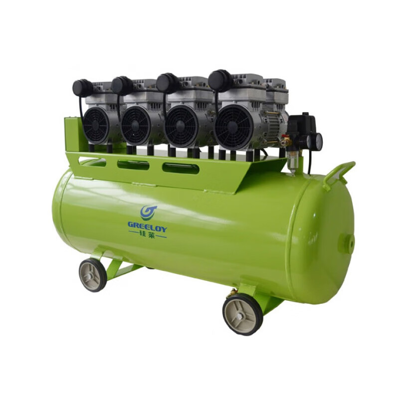 ga-84一拖八医用压缩机 口腔无油空压机 牙科气泵 打气泵