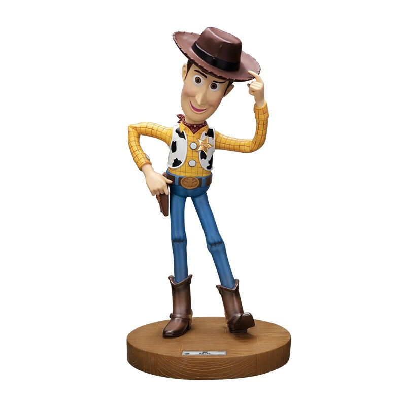 野兽王国 玩具总动员4 胡迪巴斯光年手办雕像 极匠收藏系列摆件送男生