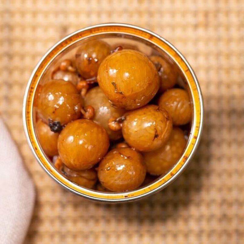 迎宾(yingbin)八爪鱼籽蛋即食海鲜熟食物罐装大米八抓鱼蛋章鱼 1份