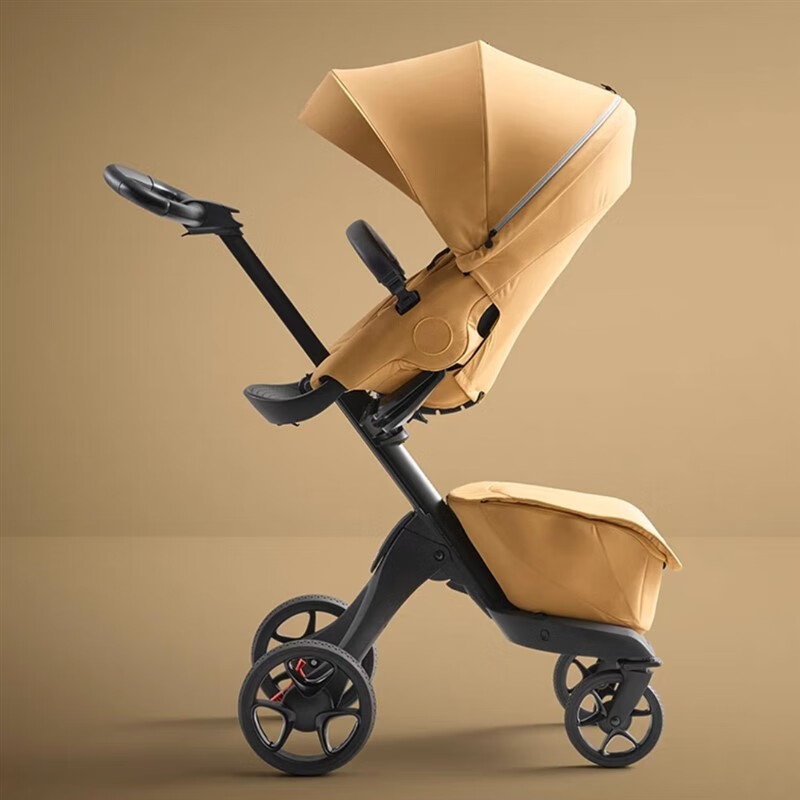 stokke美国直采直邮新stokke xplory x宝宝高景观豪华婴儿车推车 鎏金