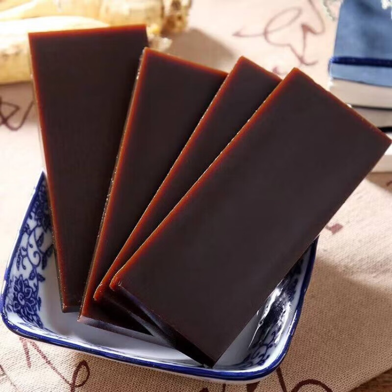 鹿角胶 山东鹿有堂鹿胶块250g 阿胶糕ejiao 原料原块鹿胶片