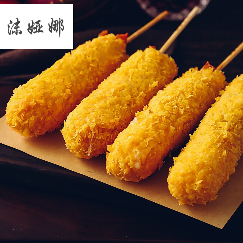 味巴哥芝士拉丝热狗棒 热狗拉丝棒芝士拉丝肠热狗芝士棒 1300g