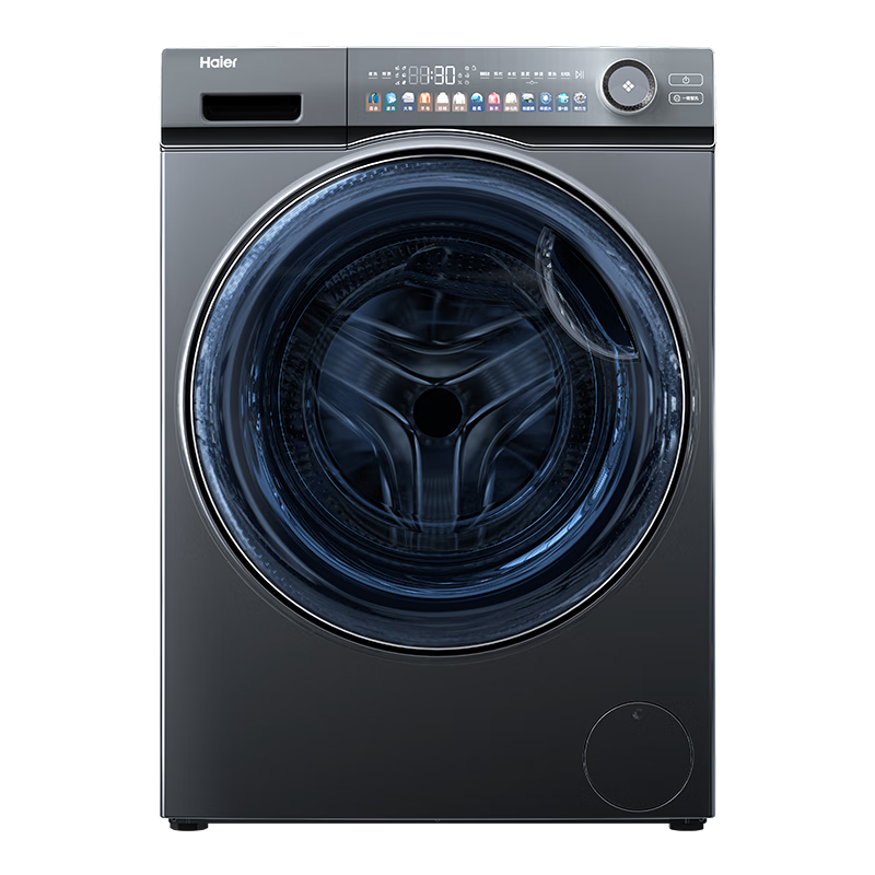 20点开始、需首购、PLUS会员：Haier 海尔 精华洗滚筒洗衣机全自动 10公斤大容量 EG100MATESL6
