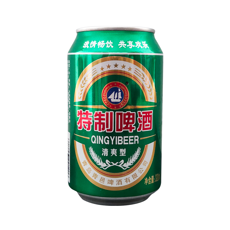 青邑(qingyi)特制啤酒320ml*24罐整箱 青邑特制320ml*24瓶