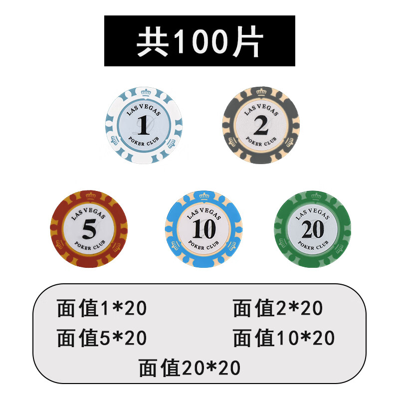 筹码币棋牌室专用德州扑克代币打麻将牌用赌场纪念积分圆形奖励 弊技