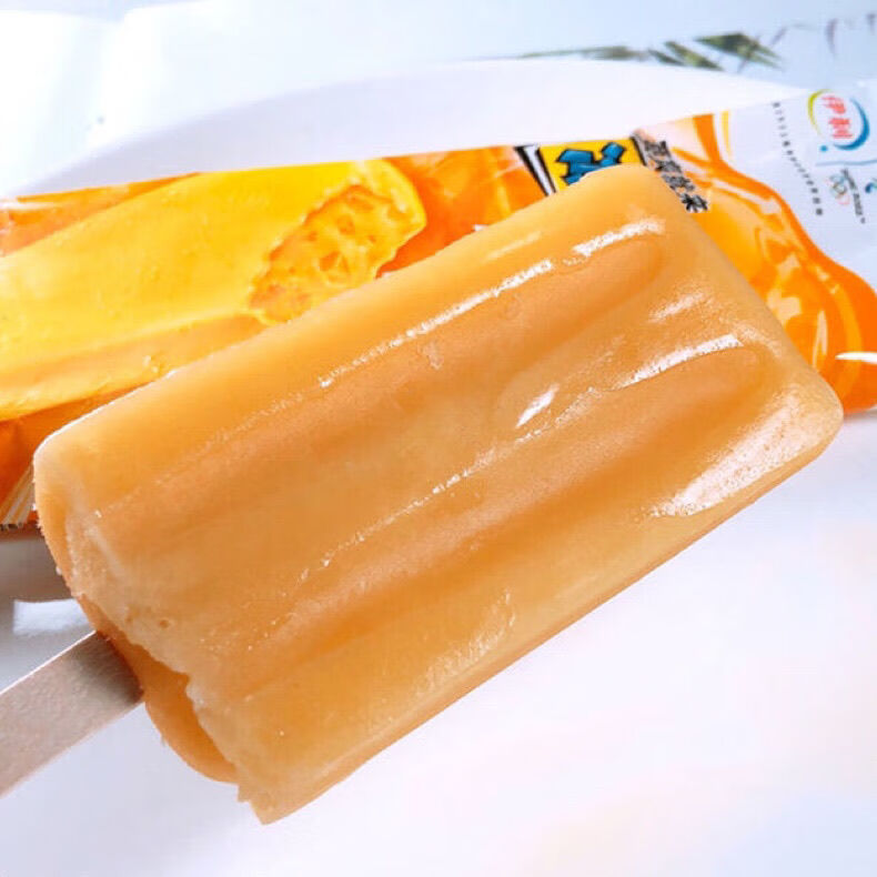 工厂心情大布丁网红雪糕冰淇淋激凌冷饮批发整箱 伊利冰工厂蜜桃25支